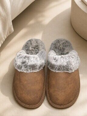 Lamo Women's Scuff Faux Fur Lined Slippers